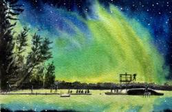 Camp Manitou Northern Lights